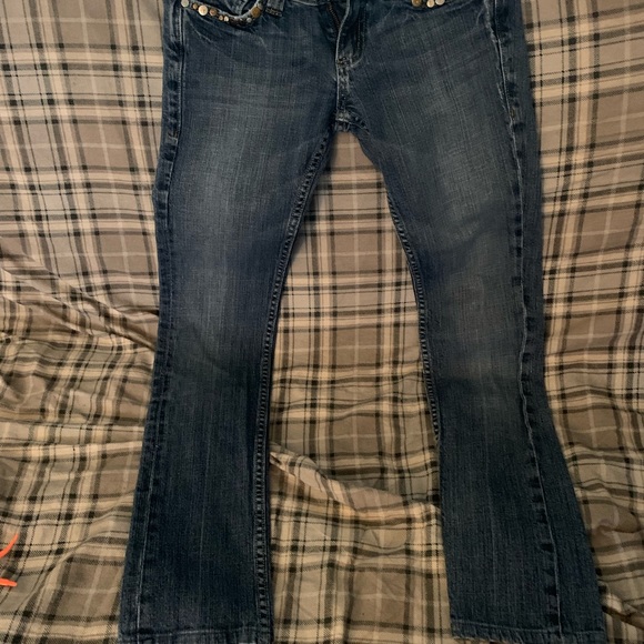 Miss me jeans size 27, straight leg - Picture 3 of 3
